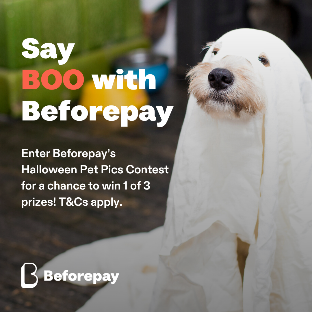Chance to win 1 of 3 cash prizes in the form of gift cards vouchers totalling $500 with Beforepay!