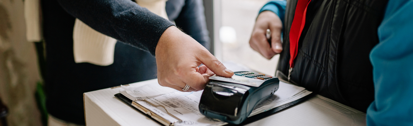 Australian spending money using their credit card 