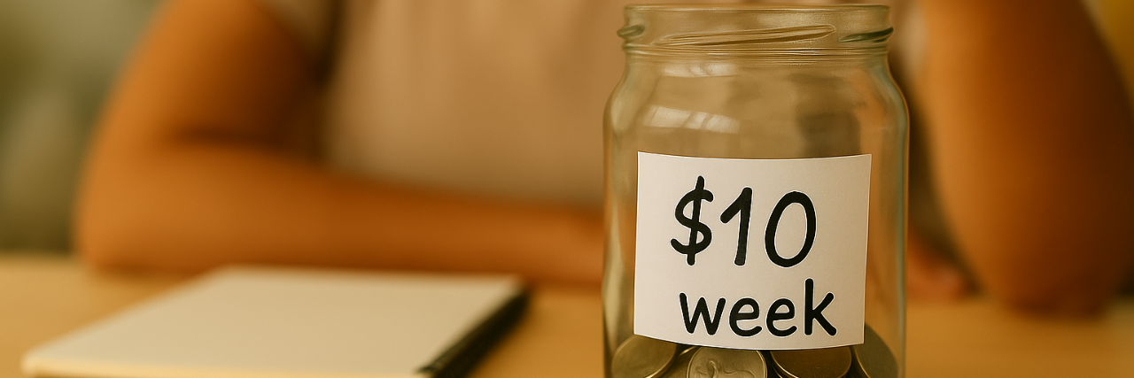 Building a savings habit with just $10 a week.