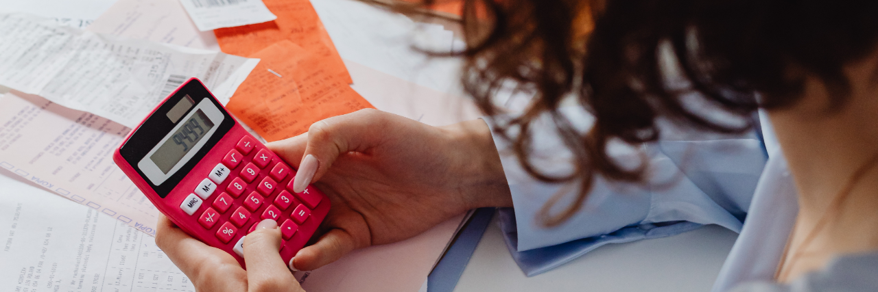 Working through bills to cover a small timing gap before payday.